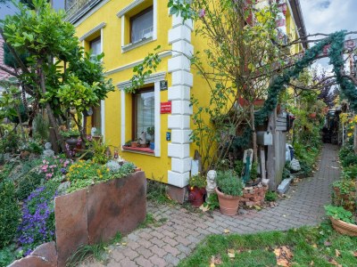 Apartment Charmante Ferienwohnung in Wismar mit Garten - Outdoor photo 7