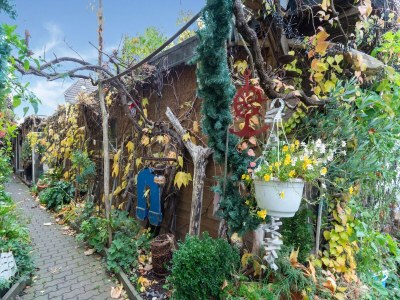 Apartment Charmante Ferienwohnung in Wismar mit Garten - Outdoor photo 14