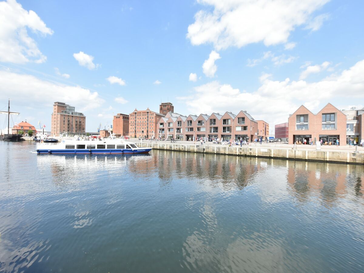 Apartment Charmante Ferienwohnung in Wismar am Hafen - Outdoor photo 3