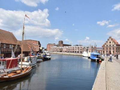 Apartment Charmante Ferienwohnung in Wismar am Hafen - Outdoor photo 4