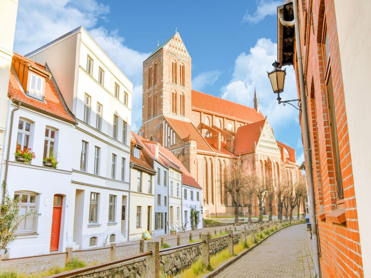 Apartment Wohnung in Wismar mit eigener Terrasse