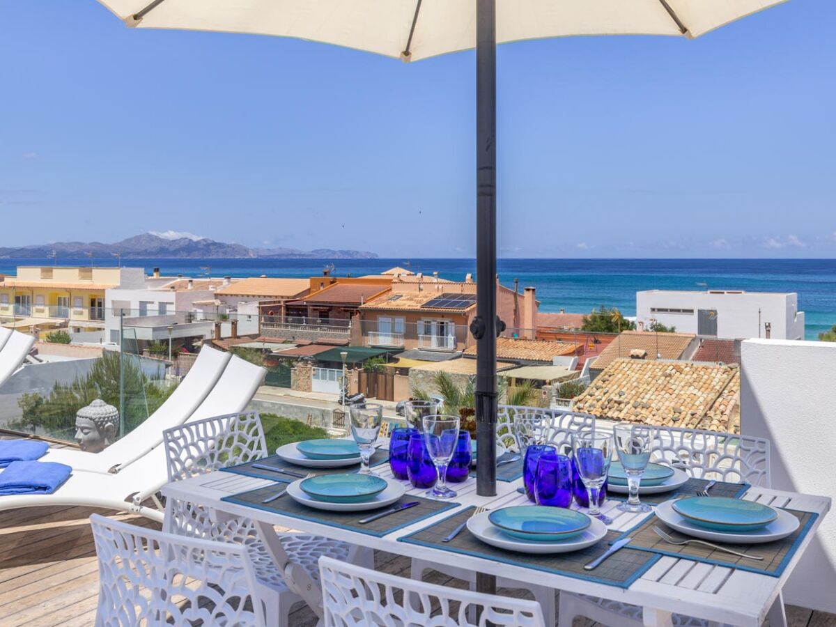 Holiday house with sea view and terrace Son Serra - Outdoor photo 5