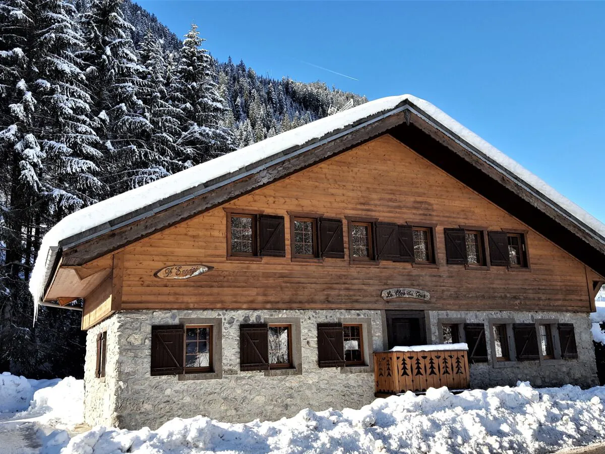 Alpine hut Enneigé