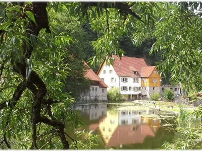 Holiday apartment Müllerstube in der Weidenhäuser Mühle in Crailsheim - Holiday apartment