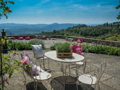 Holiday house Ferienhaus in Chianti mit Pool und Sauna - Outdoor photo 23