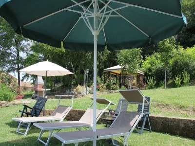 Apartment Wohnung in Piticchio mit Pool und Aussicht - Outdoor photo 5