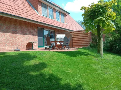 Holiday apartment Große Ferienwohnung Südterrasse in Sandstrandnähe der Elbe in Elbinsel Krautsand - Holiday apartment
