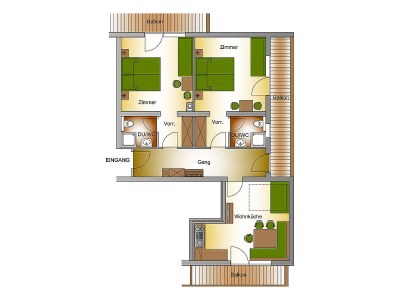 Apartment Hubertus holiday farm. 1 - Document photo 32