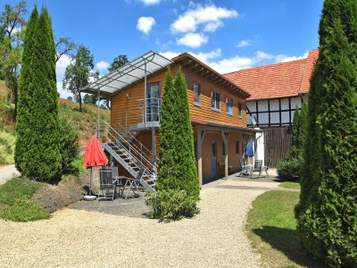 Apartment Charmante Ferienwohnung mit Garten in Hüddingen - Outdoor photo 13