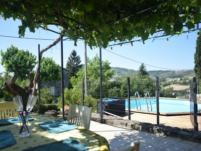 Holiday house Entspannender Rückzugsort in Saint-Pons - Outdoor photo 6