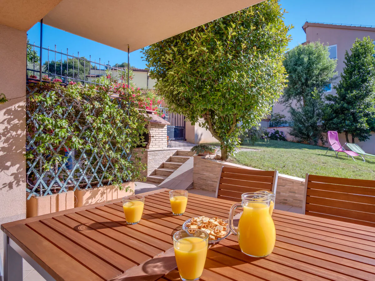 Holiday apartment OLIVE mit  eigenem Garten 150m vom Strand bei Pula