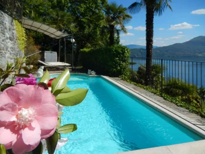 Holiday house Villa Zanotti with pool in Cannero Riviera - Cassino - Orponte - Holiday house