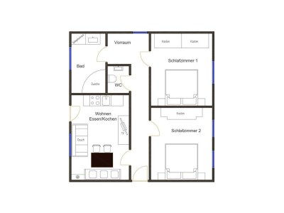 Holiday apartment Guesthouse in Wiesengrund Top 1 - Document photo 20