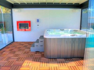 Villa Villa il Poggiolo - Modern Hi-Tech Villa, Garden, Jacuzzi and Pool, Sea View, Home-Cinema - Outdoor photo 6