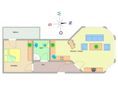 Holiday apartment "Am Stadtwald" - Features photo 16