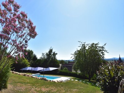 Holiday house Mansion in Martigny with Heated Pool & Vineyards - Outdoor photo 12