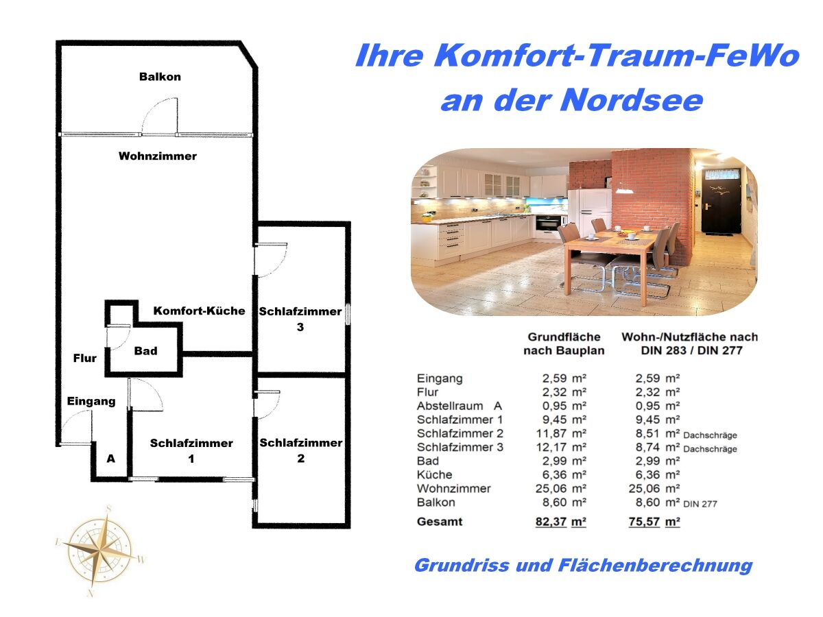 Holiday apartment Komfort Ferienwohnung Albatros 25 - Outdoor photo 5