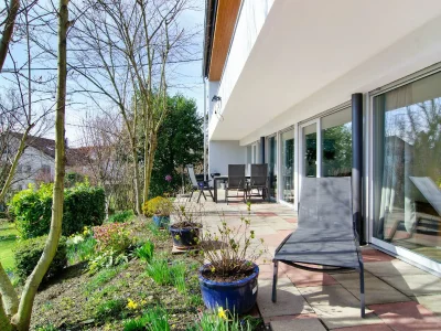 Holiday apartment Haus Alexander - Fewo Gartenterrasse in Meersburg - Holiday apartment