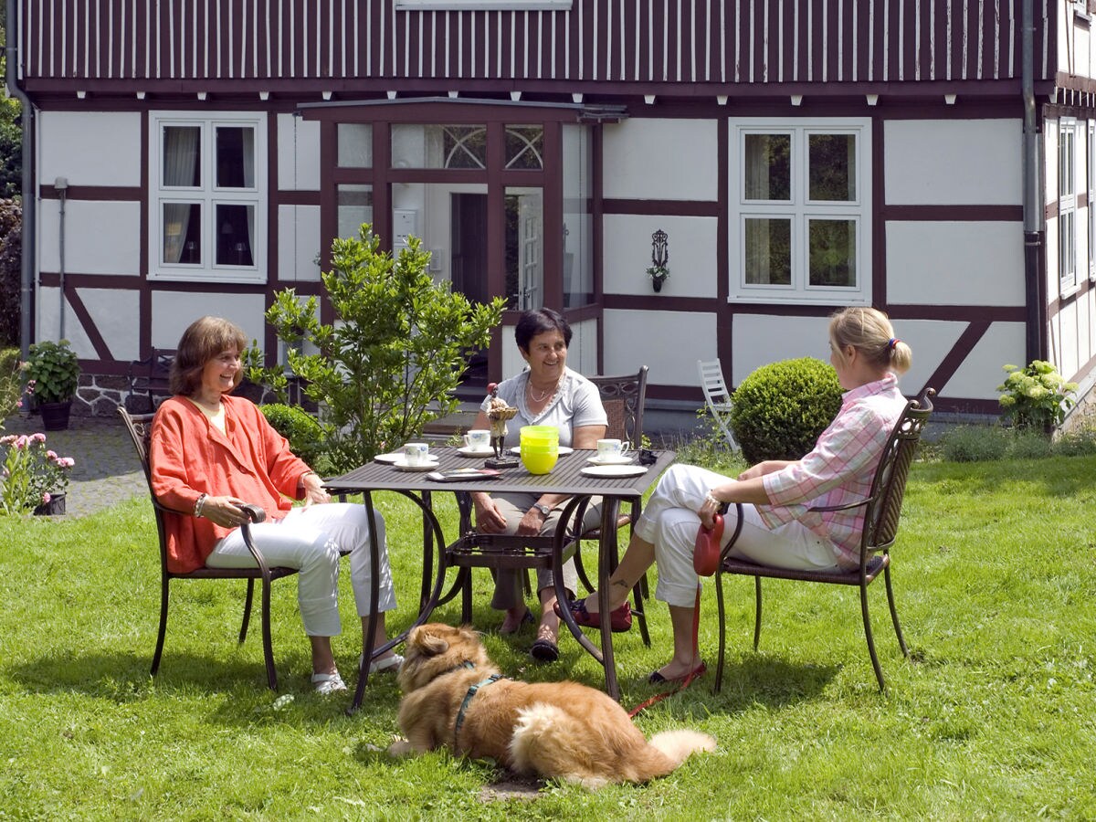 Holiday apartment "Am Bergpark" Apartment Waldblick - Outdoor photo 3