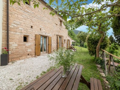 Holiday house Wohnung im Furlo mit Salzwasserpool - Outdoor photo 13