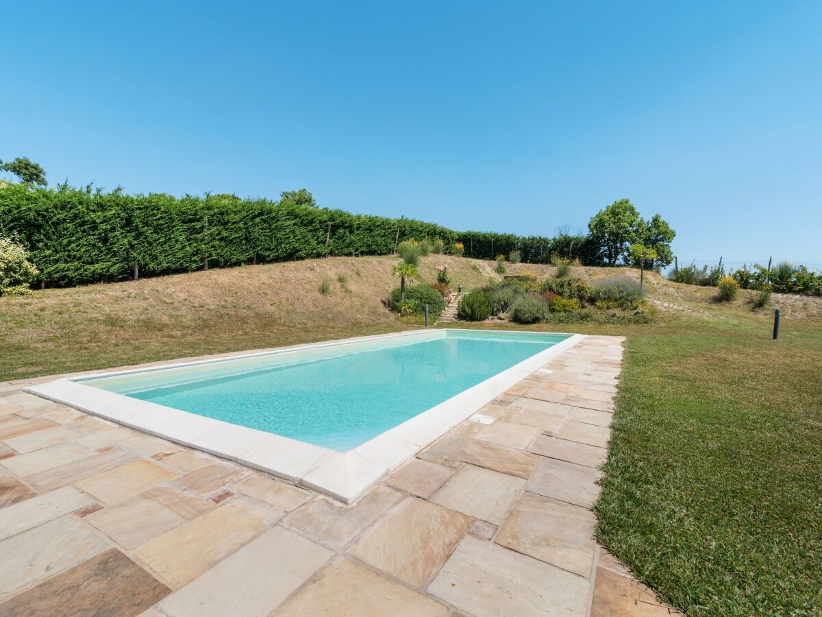 Villa Villa in Piandimeleto mit Pool und Sauna - Outdoor photo 2