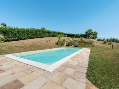 Villa Villa in Piandimeleto mit Pool und Sauna - Outdoor photo 2