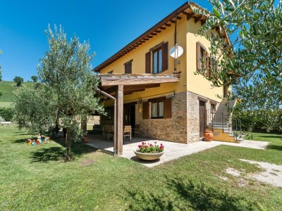 Villa Villa in Piandimeleto mit Pool und Sauna - Outdoor photo 7