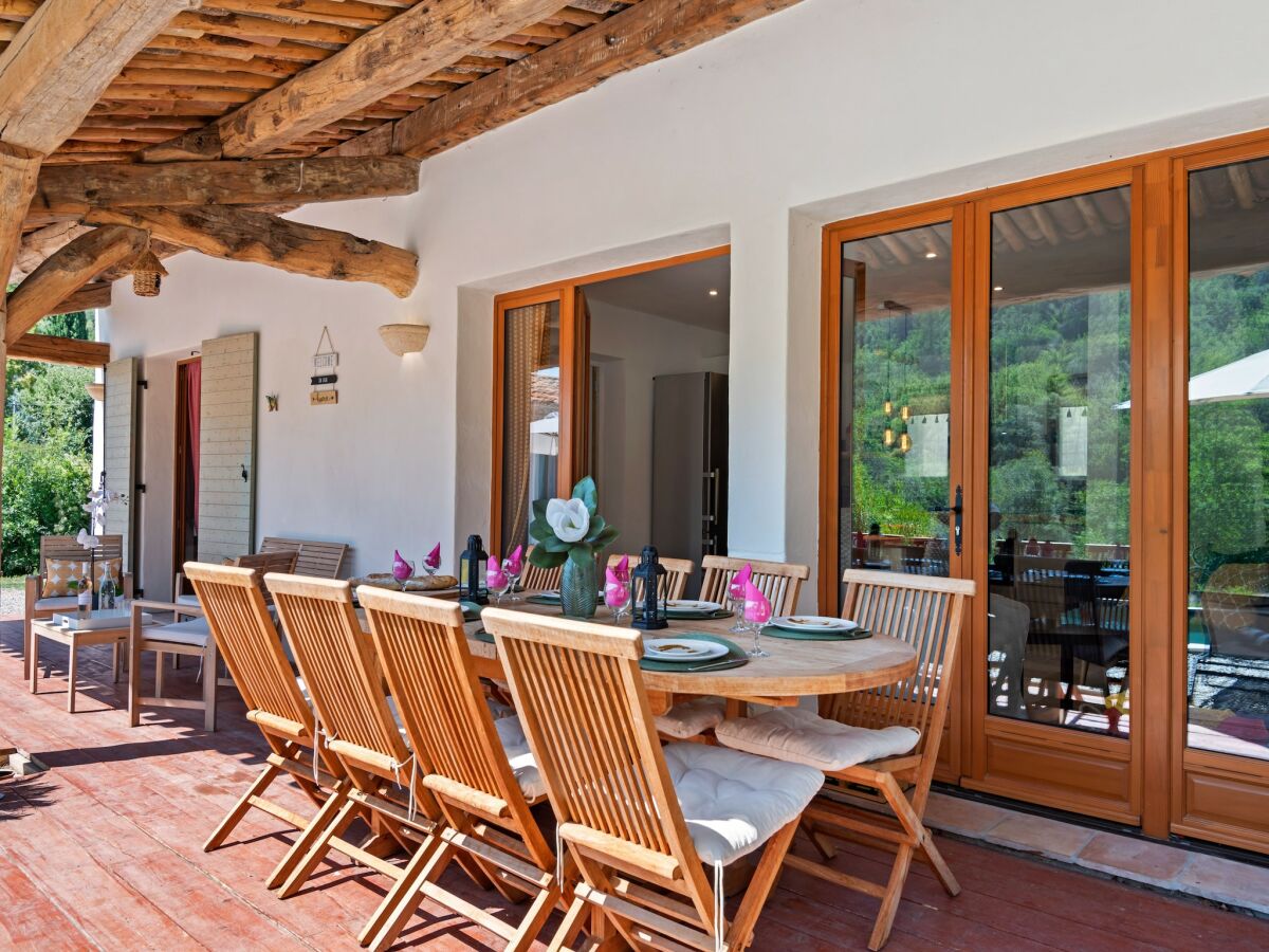 Villa Villa in Bargemon mit Pool und Bergblick - Outdoor photo 3