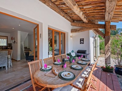 Villa Villa in Bargemon mit Pool und Bergblick - Outdoor photo 8
