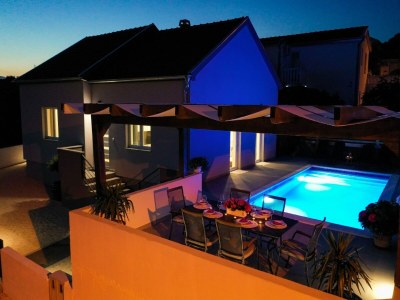 Holiday house Ferienhaus in Maslenica mit Meerblick - Outdoor photo 7