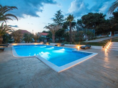 Holiday house Luxury Holiday Home in Bibinje near Sea - Outdoor photo 2
