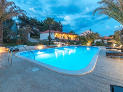 Holiday house Luxury Holiday Home in Bibinje near Sea - Outdoor photo 5
