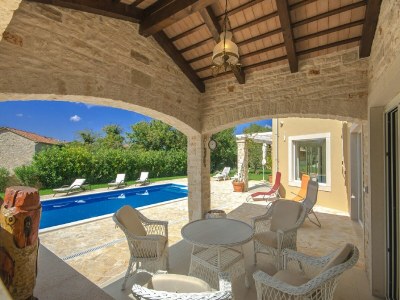Villa Peaceful Villa in Sveti Lovrec with Swimming Pool - Outdoor photo 8