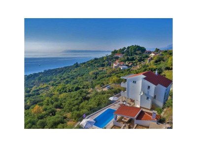 Holiday house Charming Villa Hill with Pool in Podgora, Croatia - Holiday house