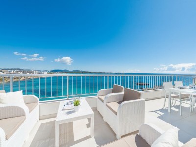 Holiday apartment Luisamar Sea View in S'illot - Holiday apartment