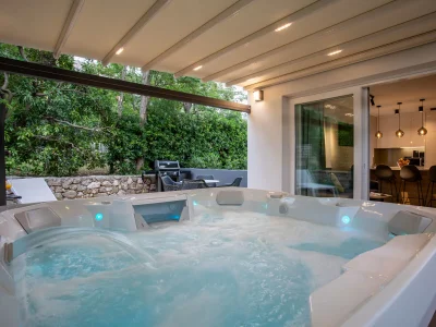 Holiday apartment Ferienwohnung (A2+2) mit Whirlpool im Freien in Baška - Holiday apartment