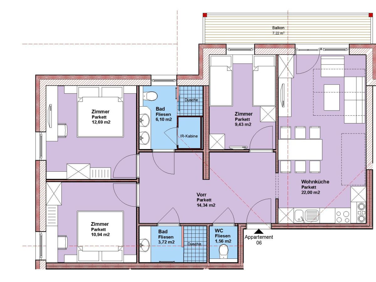 Apartment Appartement Kaibling, Bad, WC, 1 Schlafraum - Outdoor photo 2