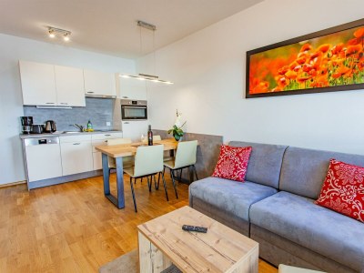 Apartment Happy Aich 2, Bad, WC, 1 Schlafraum in Aich - Apartment