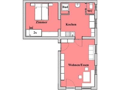 Apartment Appartement Nr. 19 mit 1 Schlafraum, Dusche - Features photo 23
