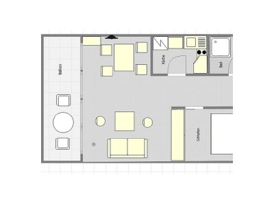 Apartment Apartment mit Balkon - Outdoor photo 10