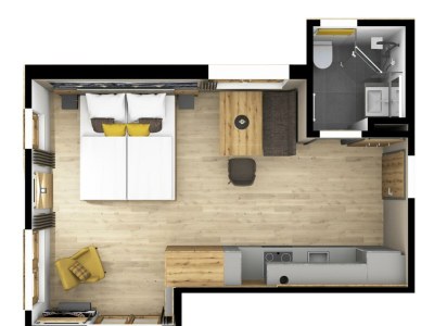 Apartment 2-Bettwohnung Nr. 115C04 - Features photo 26