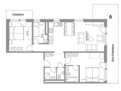 Apartment 5-Bettwohnung Nr. 6 - Features photo 7
