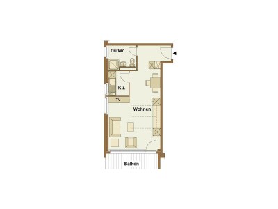 Apartment 2-Bettwohnung Nr. 7 - Features photo 12
