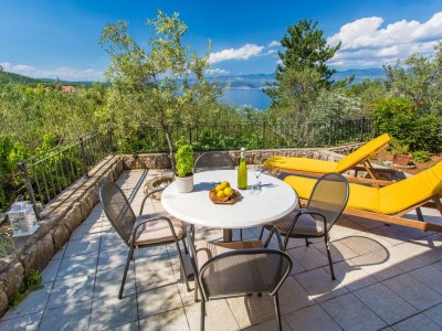 Holiday apartment Braut mit Panorama-Meerblick in Vrbnik - Holiday apartment
