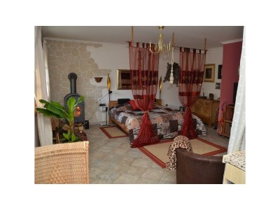 Apartment Ferienhaus, Dusche, WC, Wohn-/Schlafraum - Features photo 17