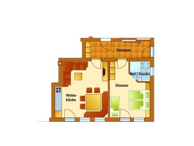 Apartment Deluxe Apartment mit 2 Schlafzimmer und Südbalkon - Outdoor photo 20