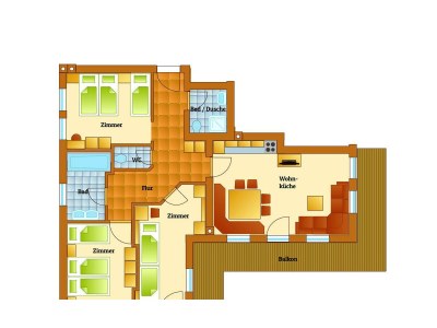 Apartment Apartment mit 1 Schlafzimmer - Outdoor photo 18