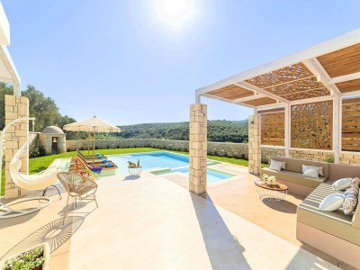 Holiday house Villa am Kournas-See mit privatem Pool - Outdoor photo 12