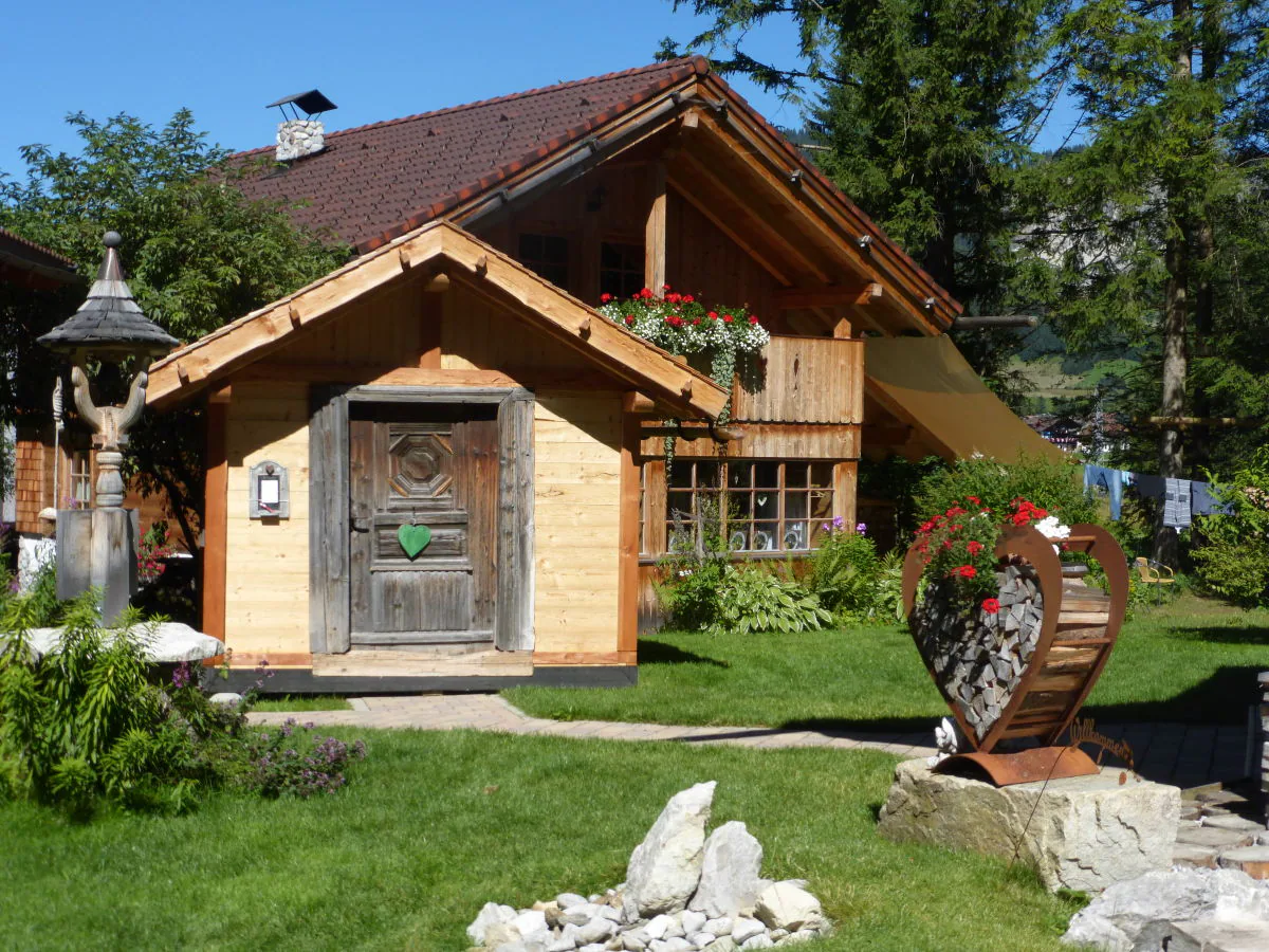 Alpine hut At Haldensee