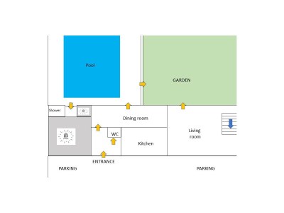Holiday house House next to the beach with heated pool - Document photo 23
